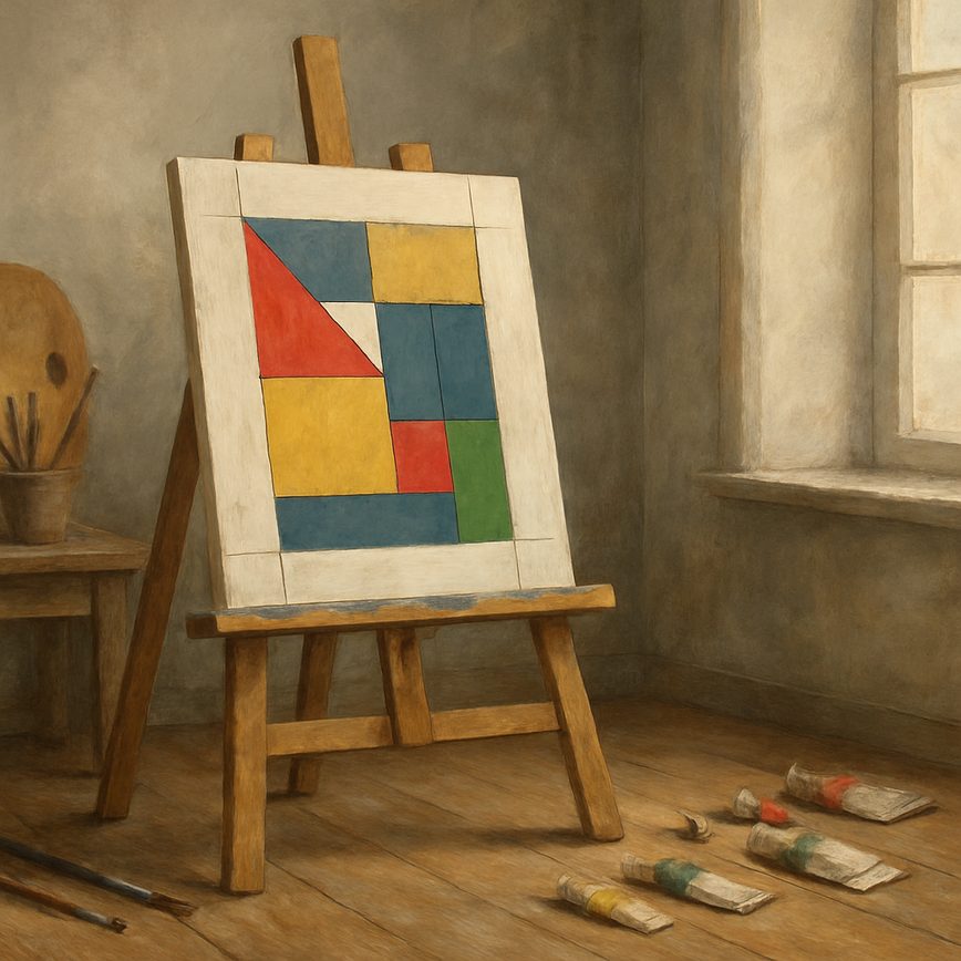 How to read a painting composition