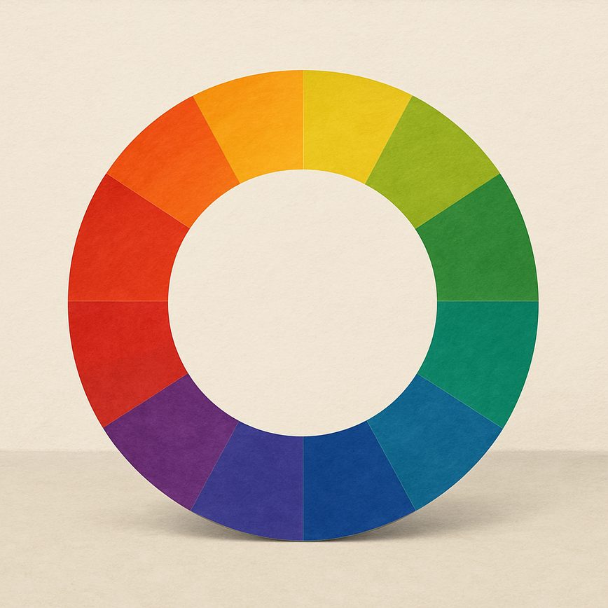 Color theory in visual art