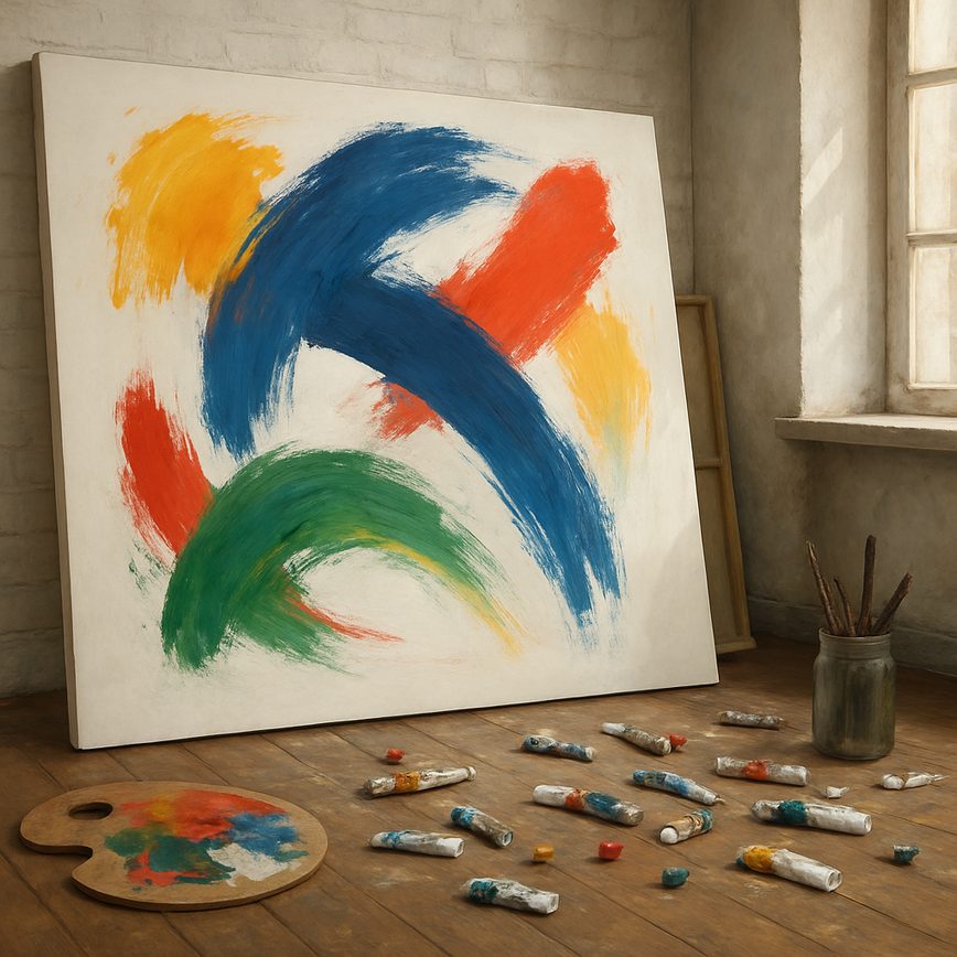 Large format paintings overview