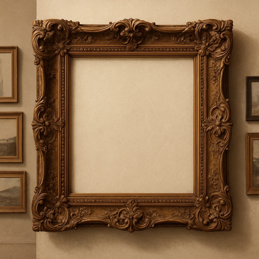 Framing concepts in fine art