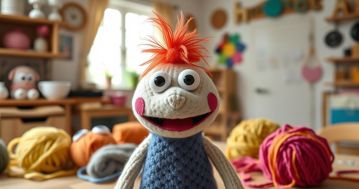 Fisher Price Inspired Kids Art Projects — Fisher Price-Inspired Puppet Making