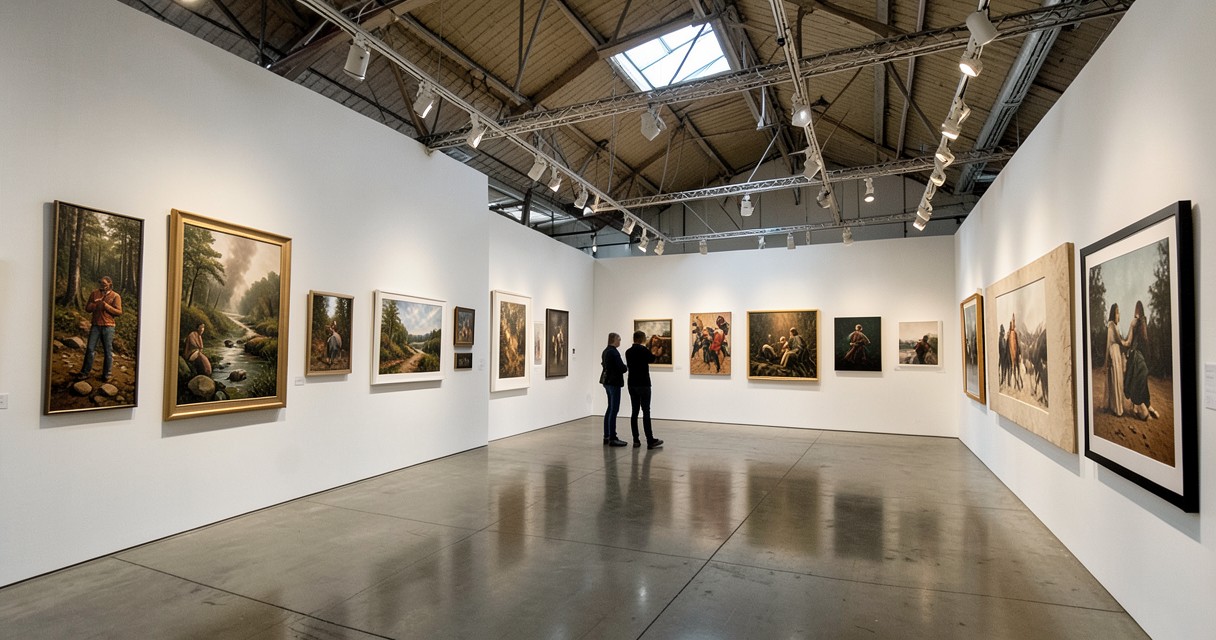 How galleries select artworks — Artist Relationships and Networking