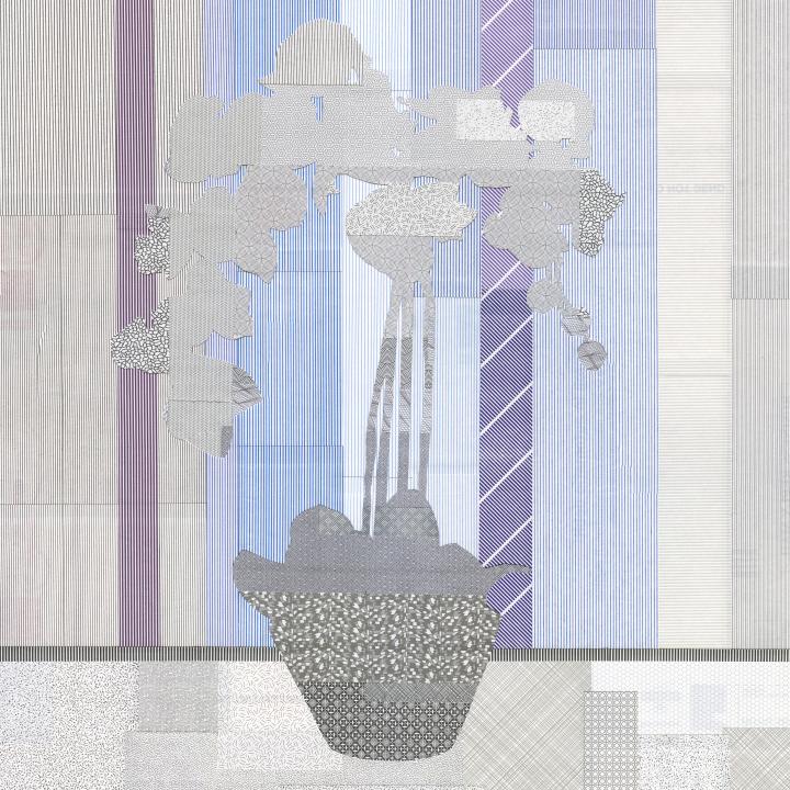 Silk Office Orchid #02